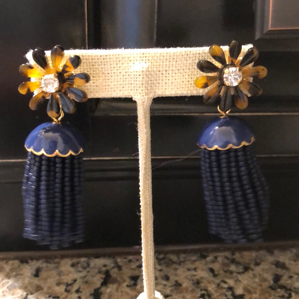 J crew daisy earrings